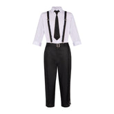 Bungo Stray Dogs Armed Detective Agency Nakajima Atsushi Cosplay Costume for Halloween and Role-Playing - Halloweez